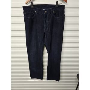 Ralph Lauren Polo Men's Straight Fit Corduroy Pants | Navy | 36/32